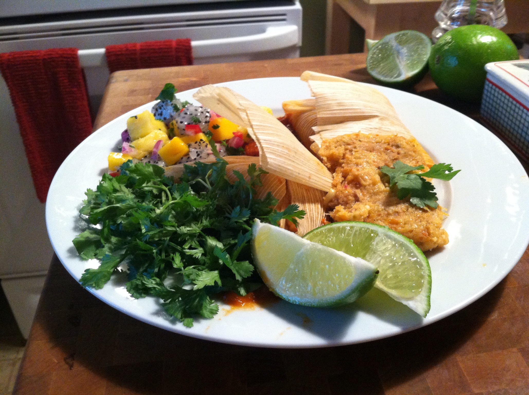 Homemade Pork Tamales