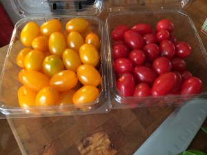 Red and Yellow Grape Tomatoes