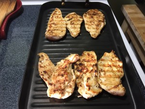 Grilled Blackened Chicken Alfredo Pasta