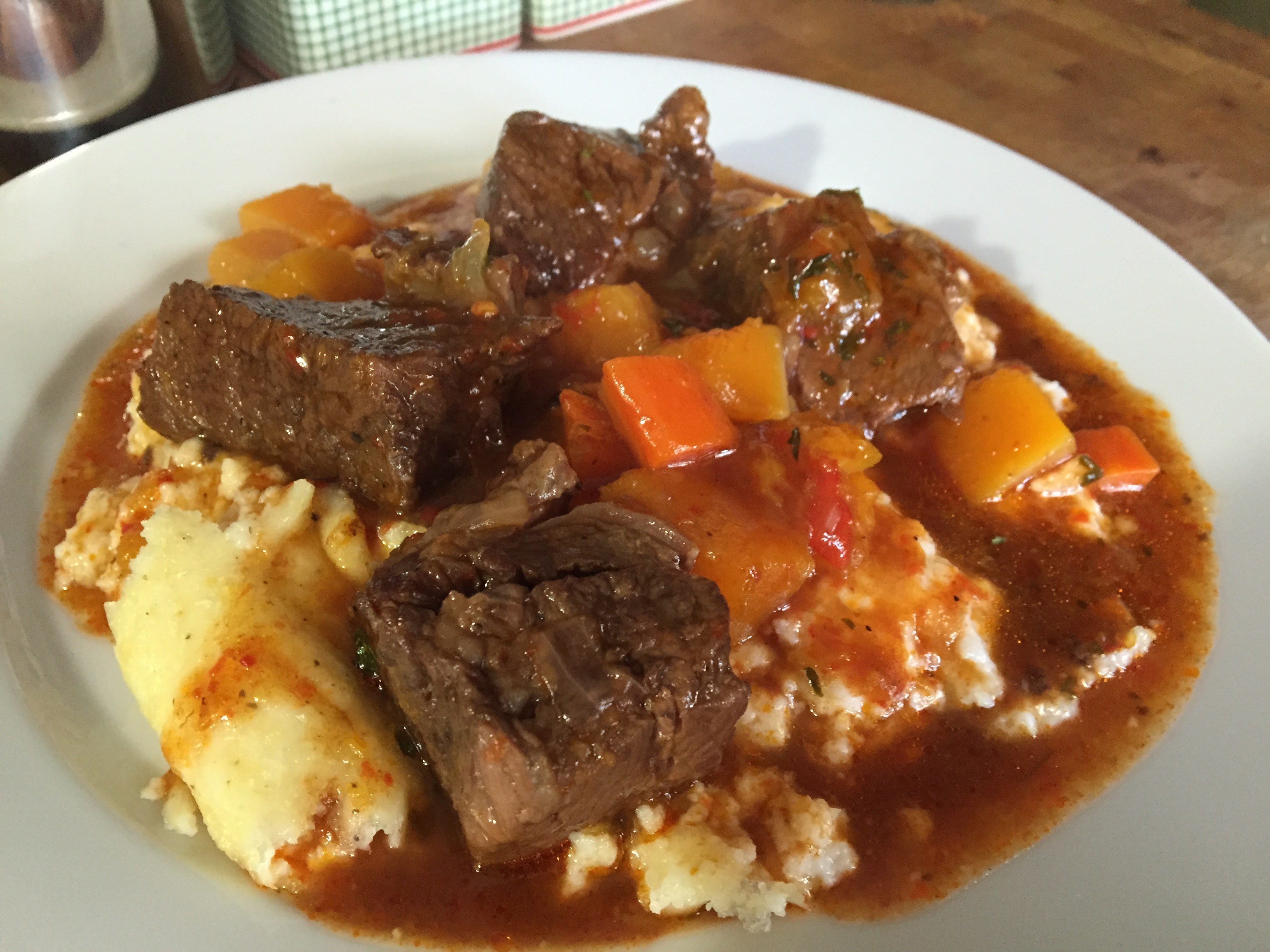 Braised Boneless Beef Short Ribs
