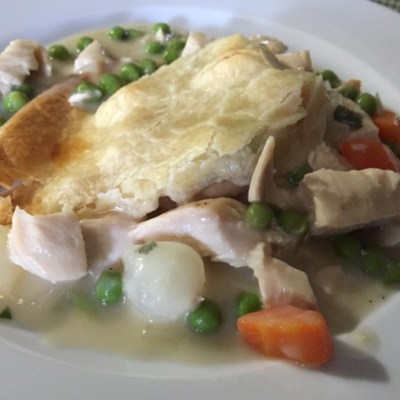 Roasted Chicken Pot Pie