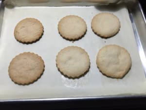 Shortbread Cookie Sandwiches with Lemon Ricotta Cream