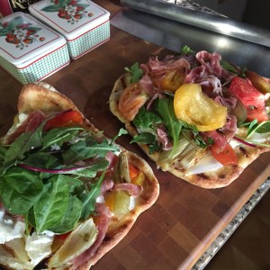 Rustic-Style Grilled Pizzas
