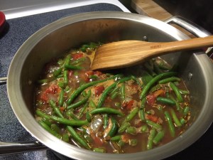 Slow-Cooked Tex-Mex Style Green Beans