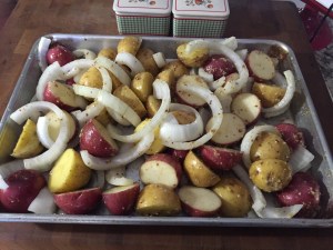 Whole-Grain Mustard Oven-Roasted Potatoes