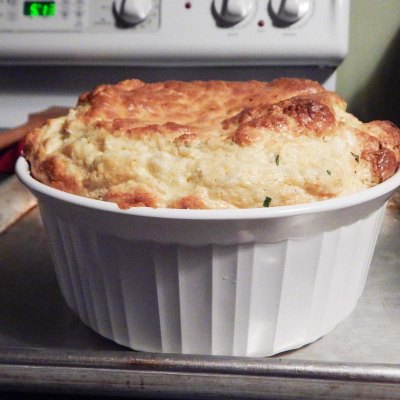 Crab Rangoon Soufflé