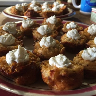 Gluten-Free Mini Cauliflower Muffins