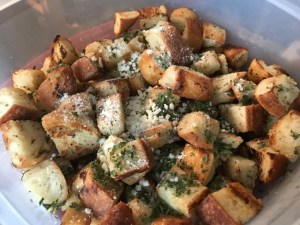 Homemade Ciabatta Croutons