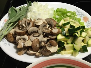Roasted Acorn Squash Stuffed With Italian Sausage And Pears