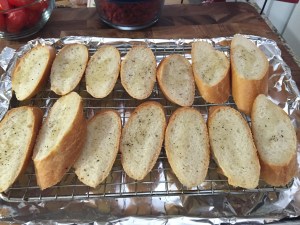 Burrata And Prosciutto Bruschetta