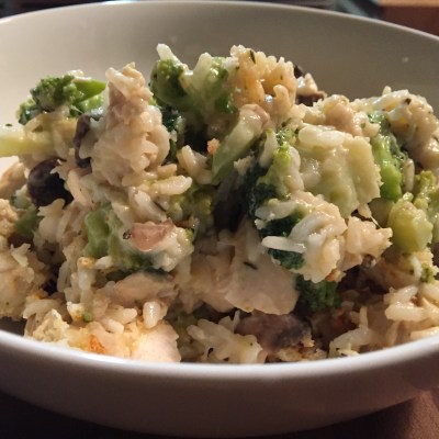 Broccoli, Chicken, And Rice Casserole
