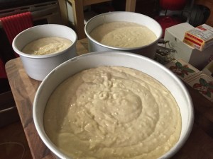 French Vanilla Birthday Cake