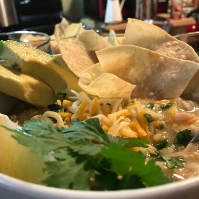 Slow Cooker White Chicken Chili