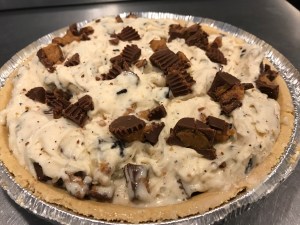Reese's Peanut Butter Cup Ice Cream Pie