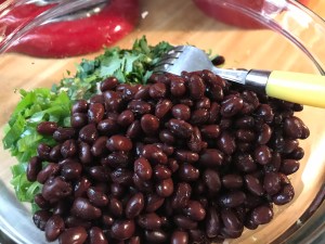 Cilantro-Lime Brown Rice With Black Beans