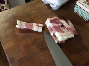 Pasta, Pancetta, and Peas