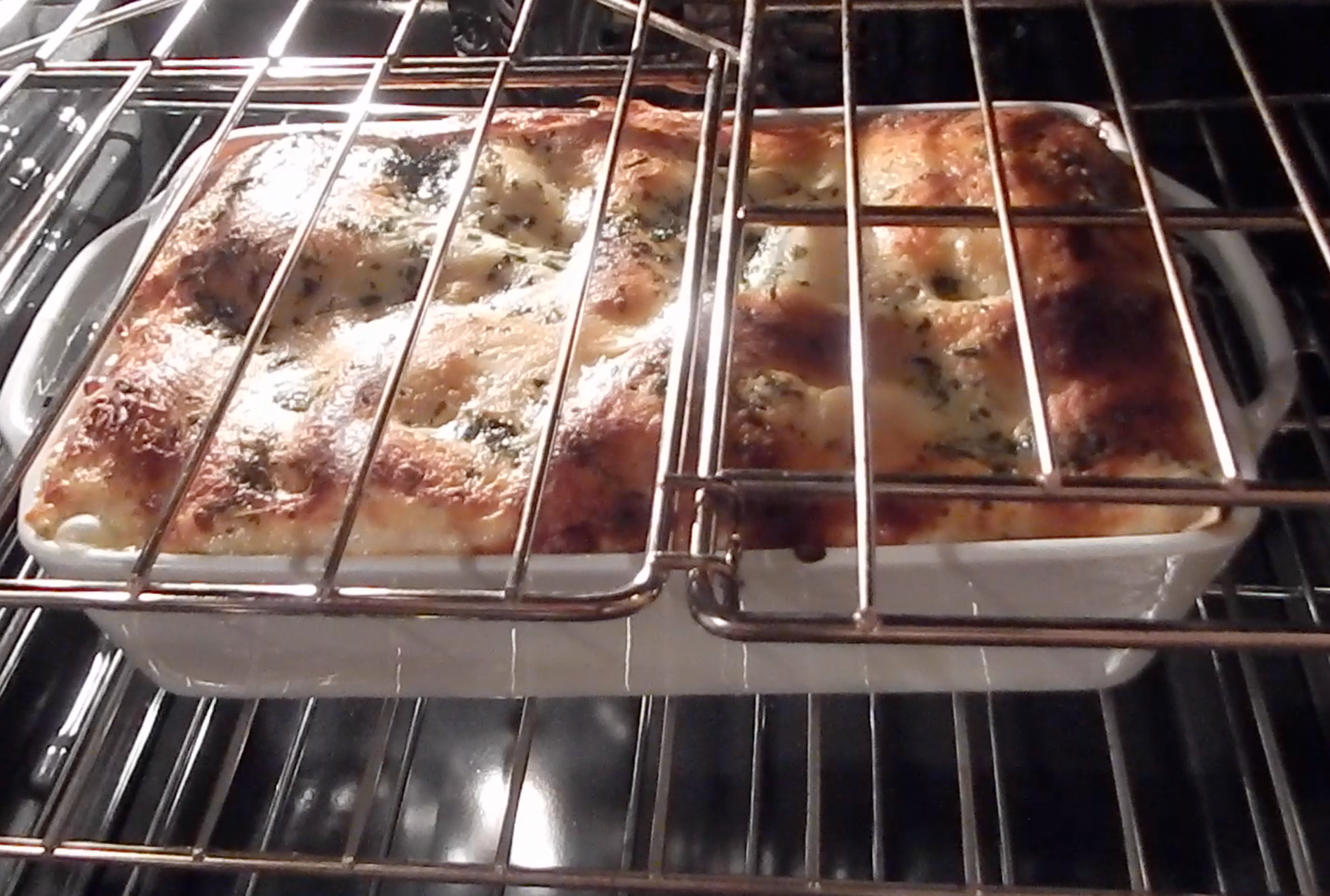 Wild Mushroom and Spinach Lasagna