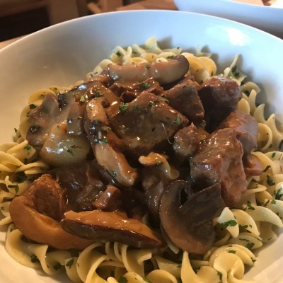 Sirloin Tips With Mushroom Gravy