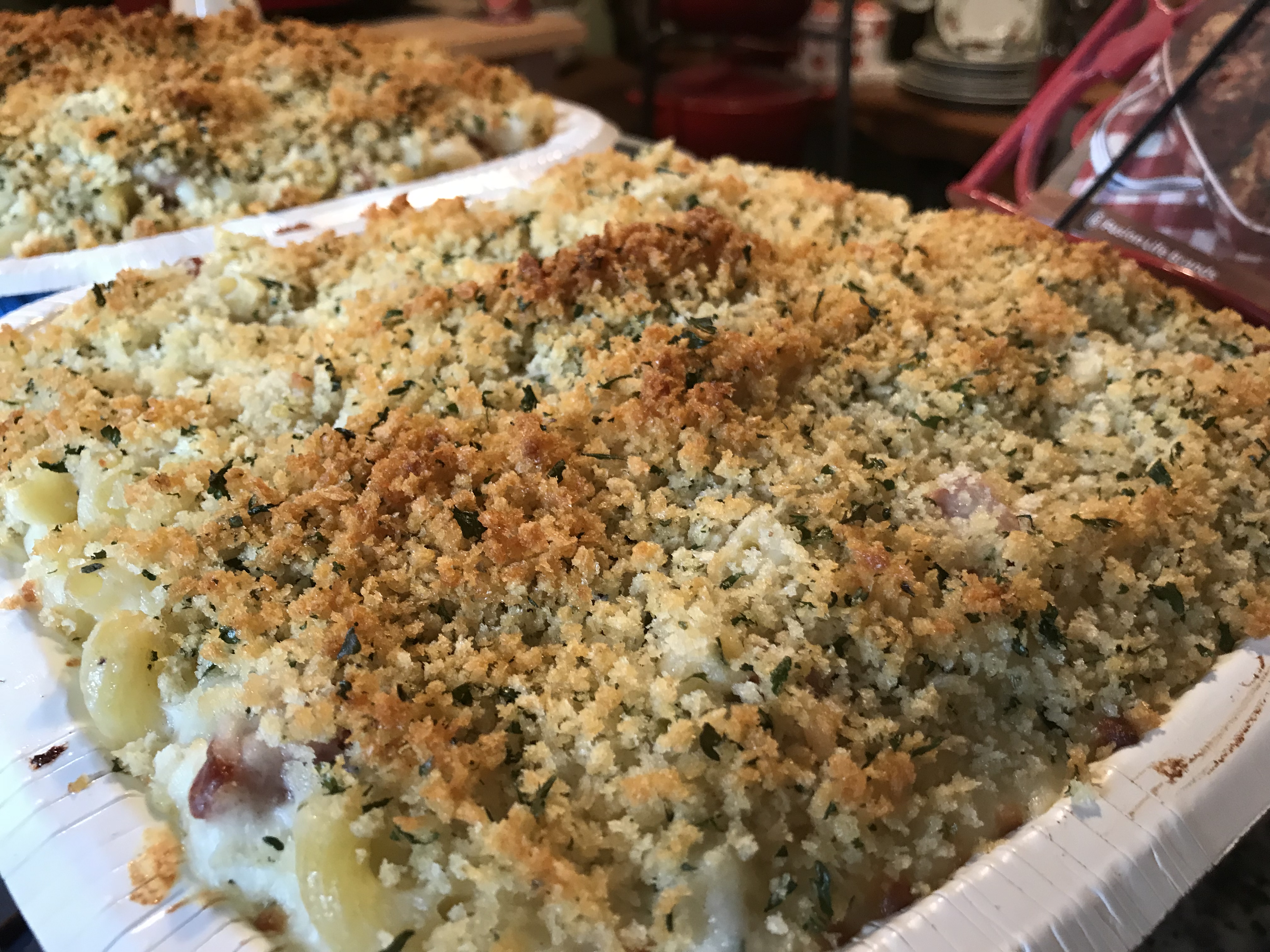 White Cheddar Mac & Cheese With Smoked Sausage (2)