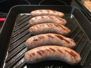 Roasted Red Pepper Alfredo With Sweet Italian Sausage