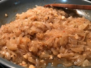 French Onion Stuffed Chicken Casserole