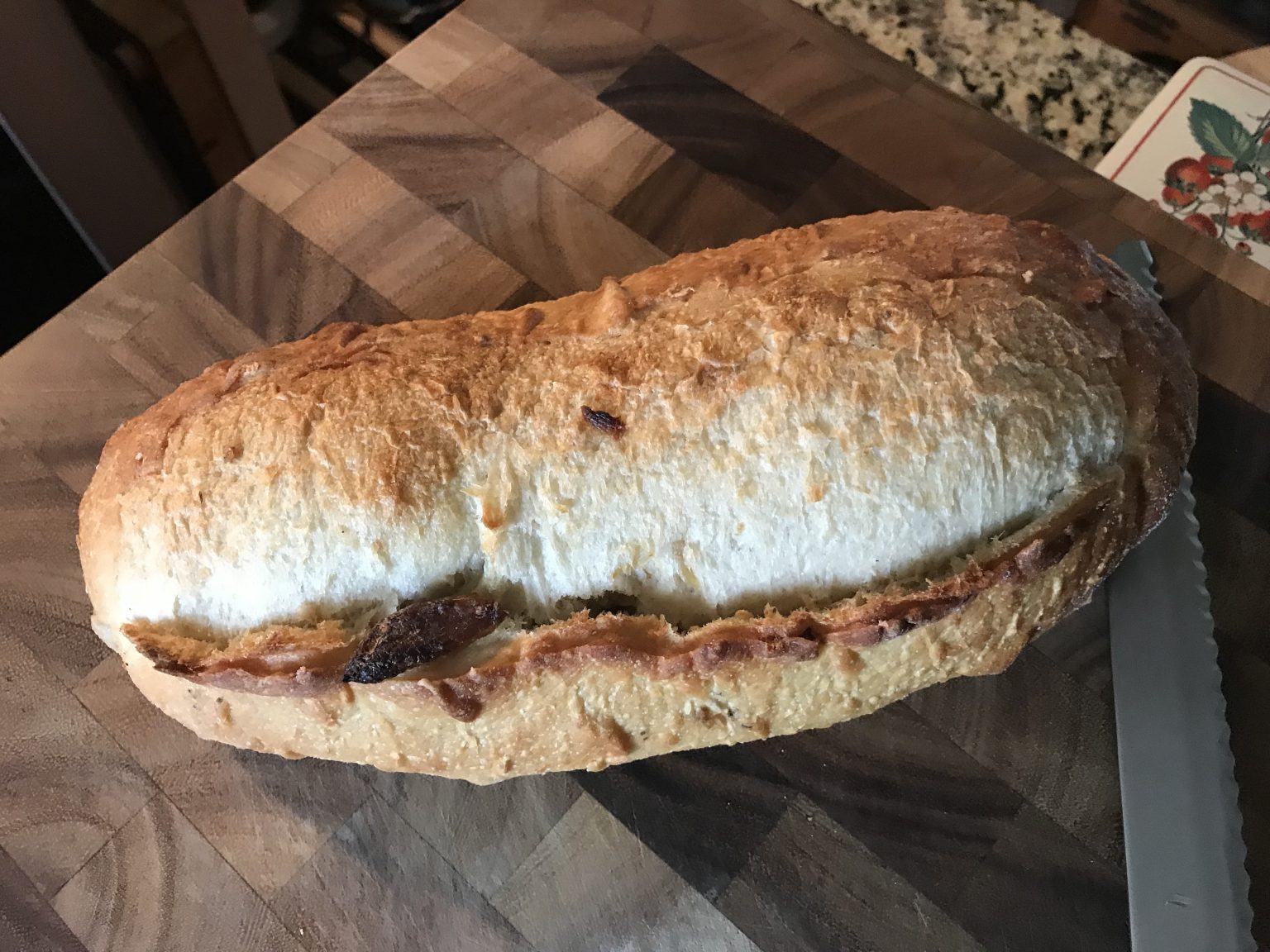 Cheesy Buttery Ciabatta Garlic Bread Let's Dish With Linda Lou