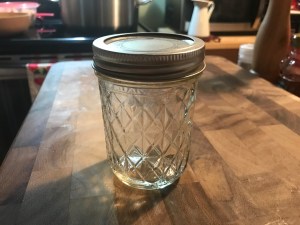 8-ounce jelly jar