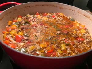 Stufffed Bell Pepper Soup