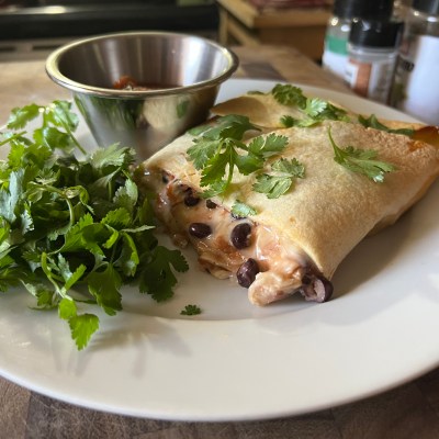 Sheet Pan Chicken Quesadillas