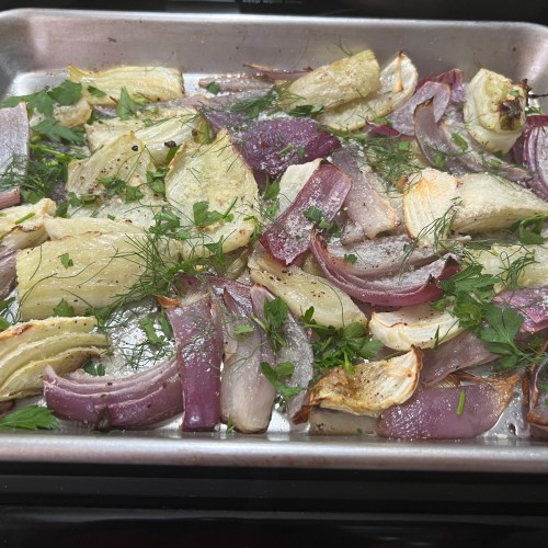 Roasted Fennel With Pecorino Romano