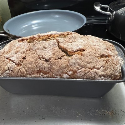 Banana Bread With Streusel Topping