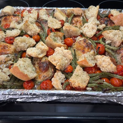 Italian Chicken Sheet Pan Dinner