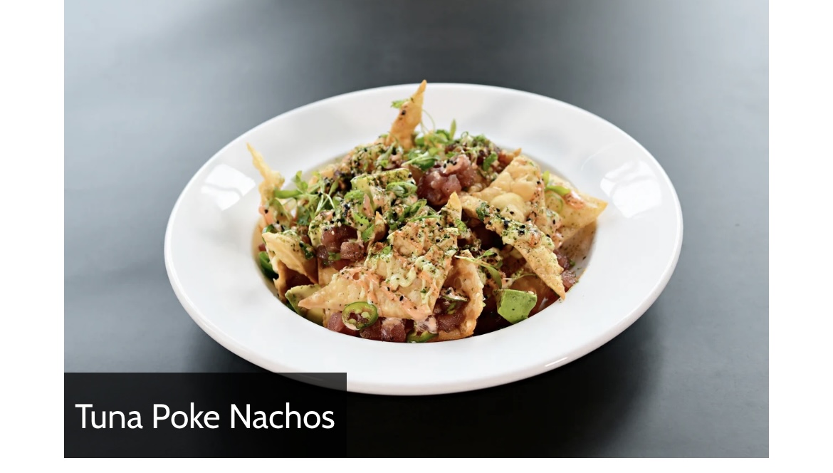 Tuna Poke Nachos