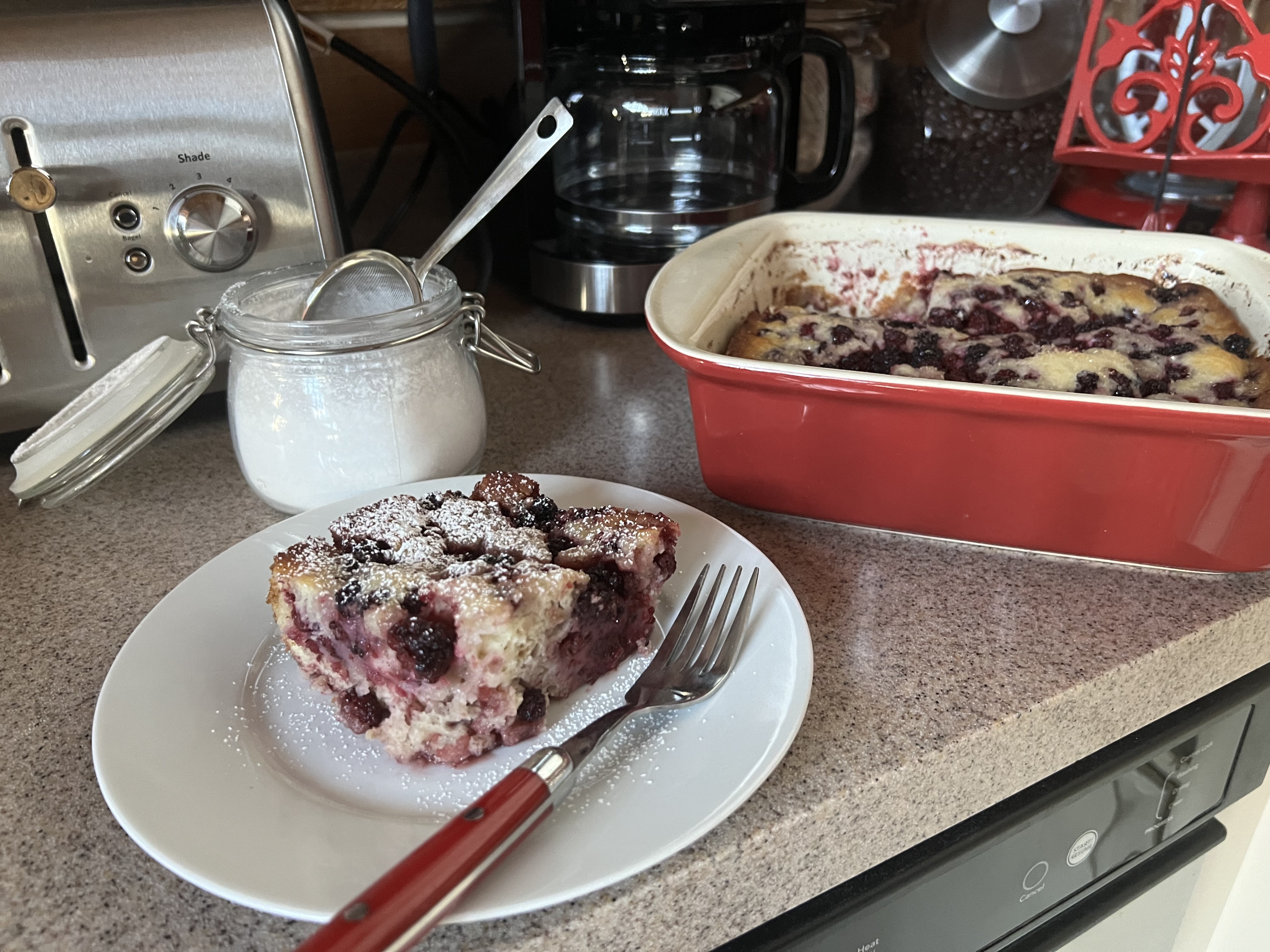 Wild Blackberry Cobbler