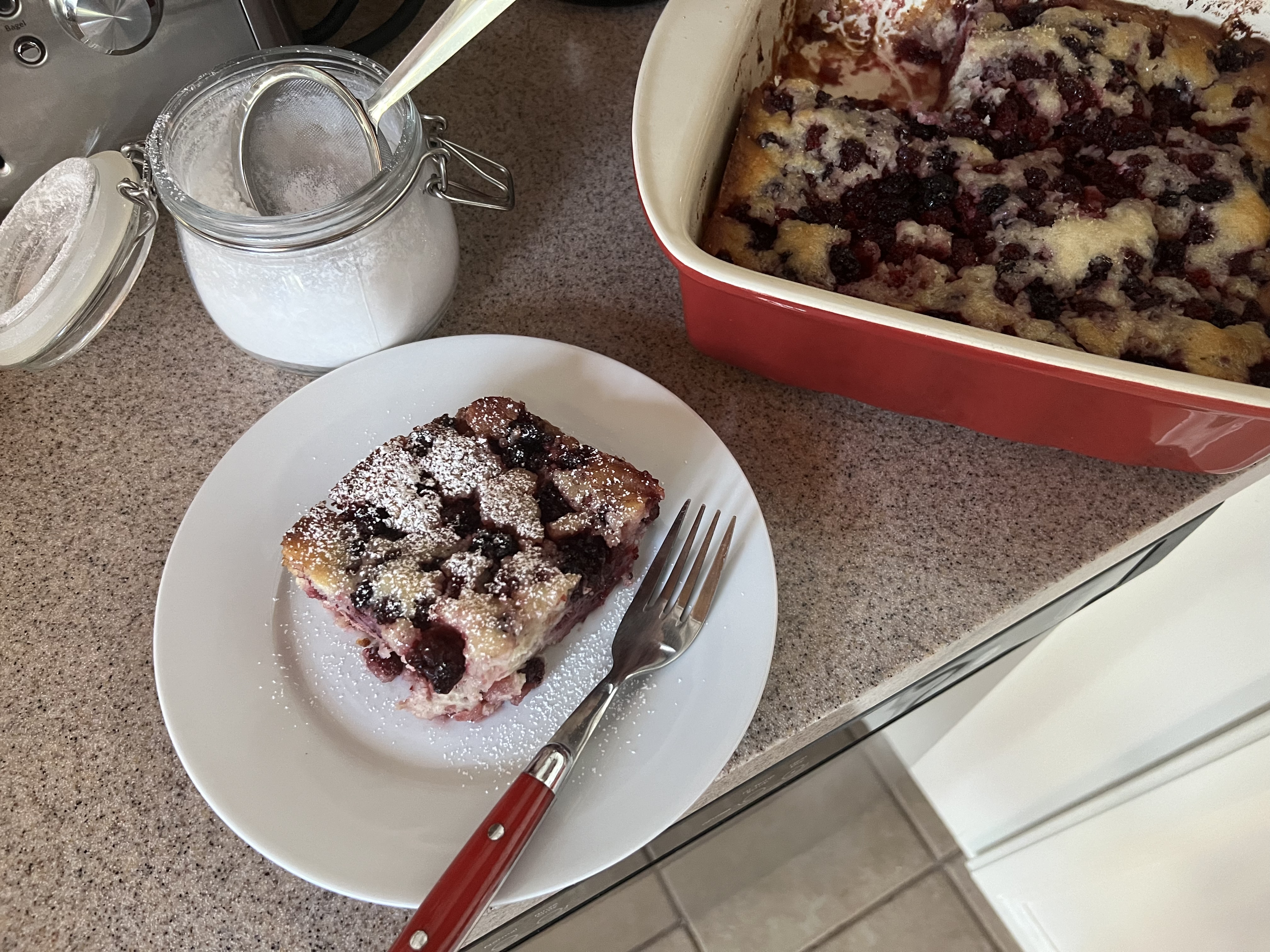 Wild Blackberry Cobbler