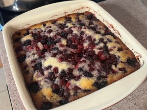 Wild Blackberry Cobbler