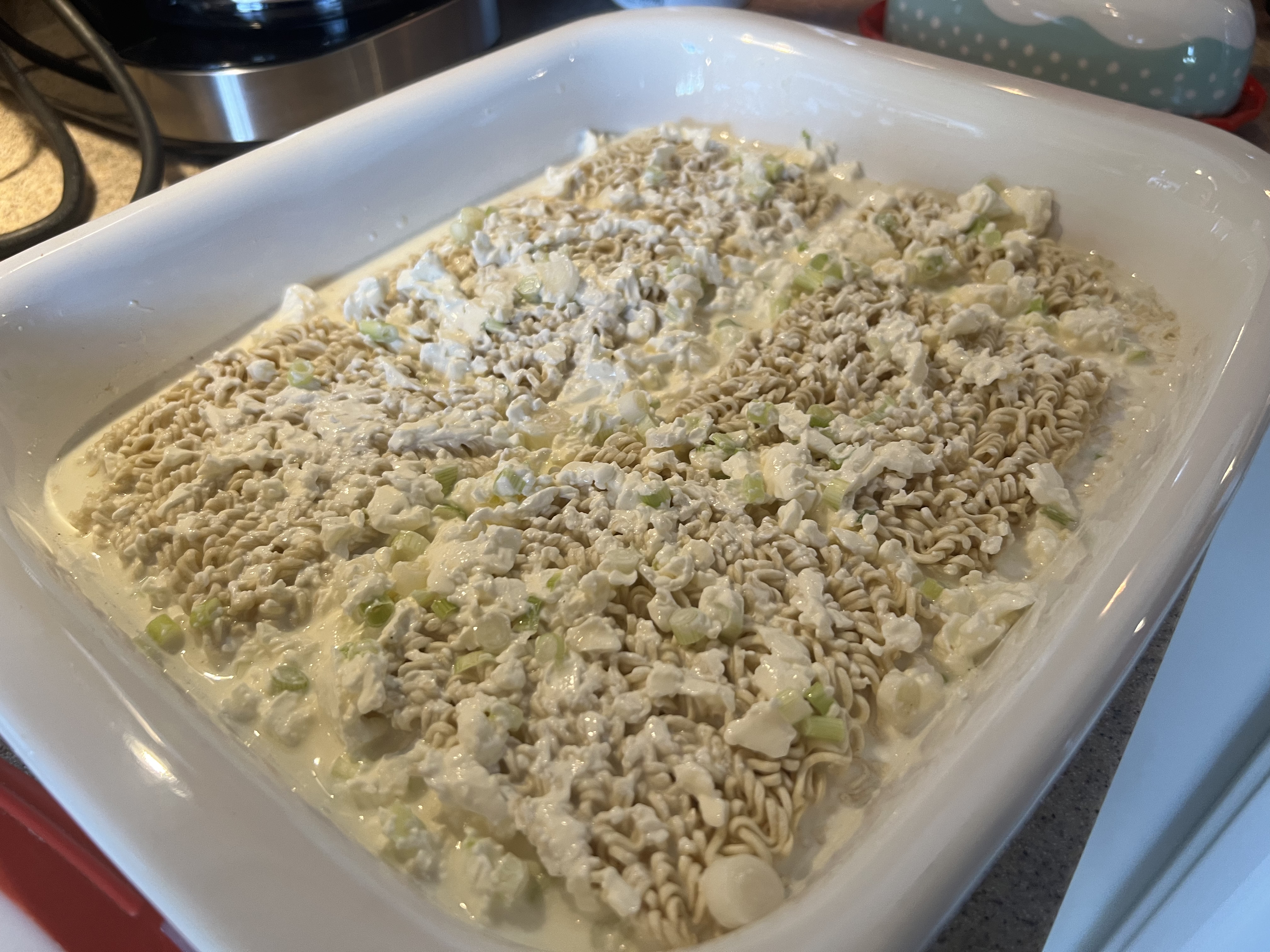 Chicken Ramen Noodle Casserole