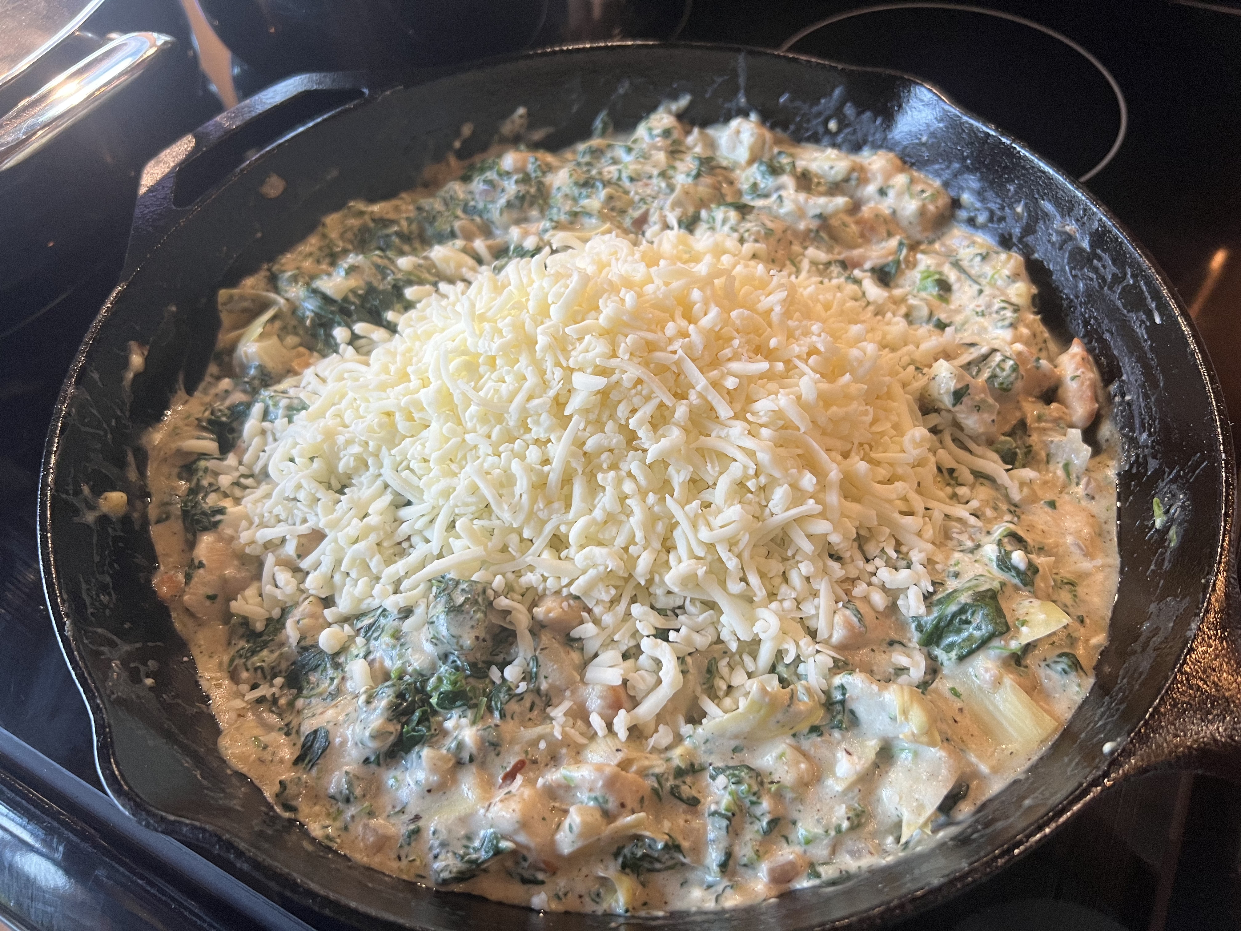 Mini Spinach And Artichoke Chicken Casseroles