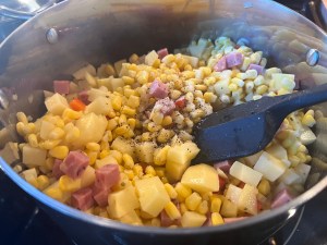 Ham And Corn Chowder