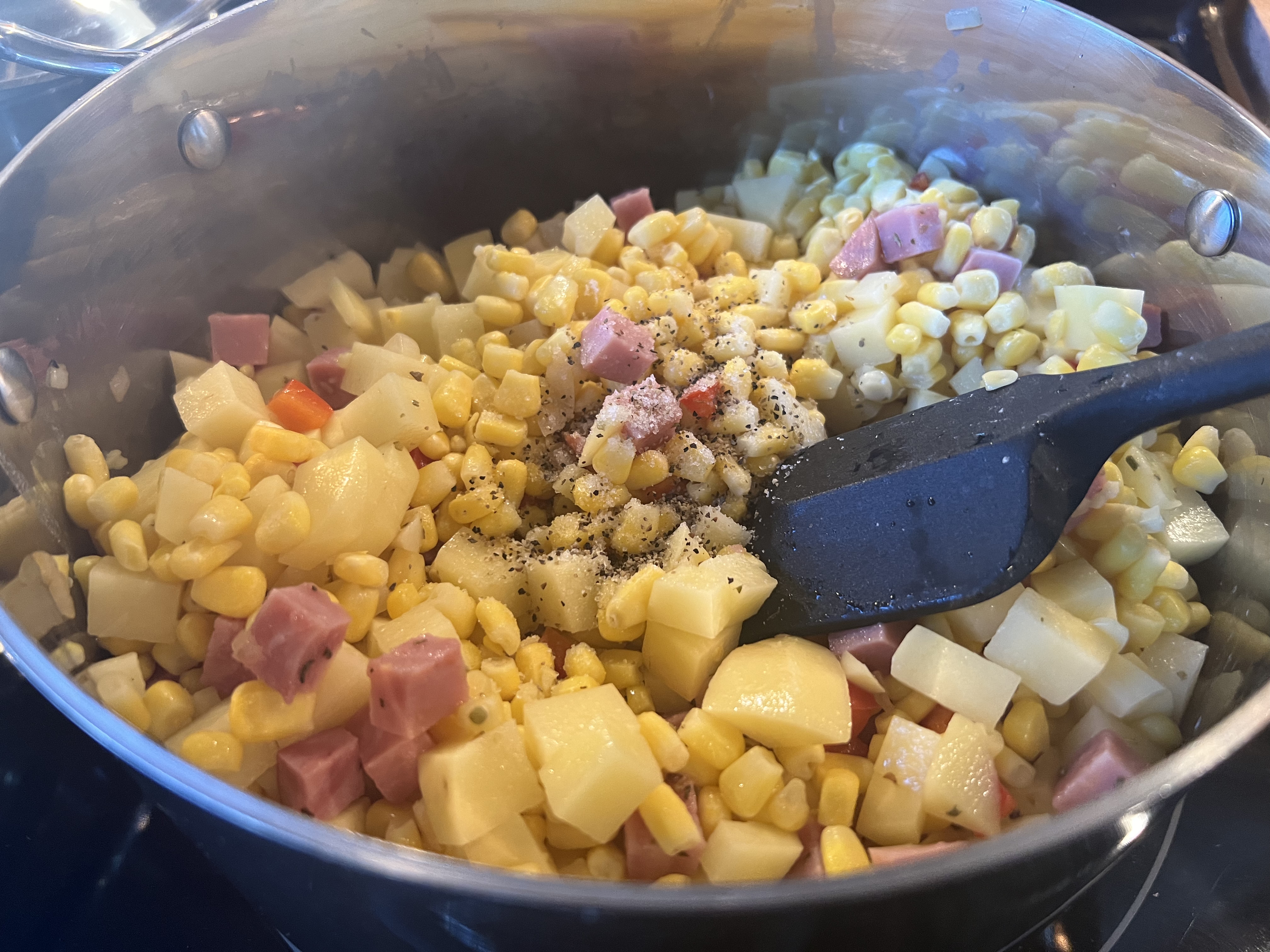 Ham And Corn Chowder