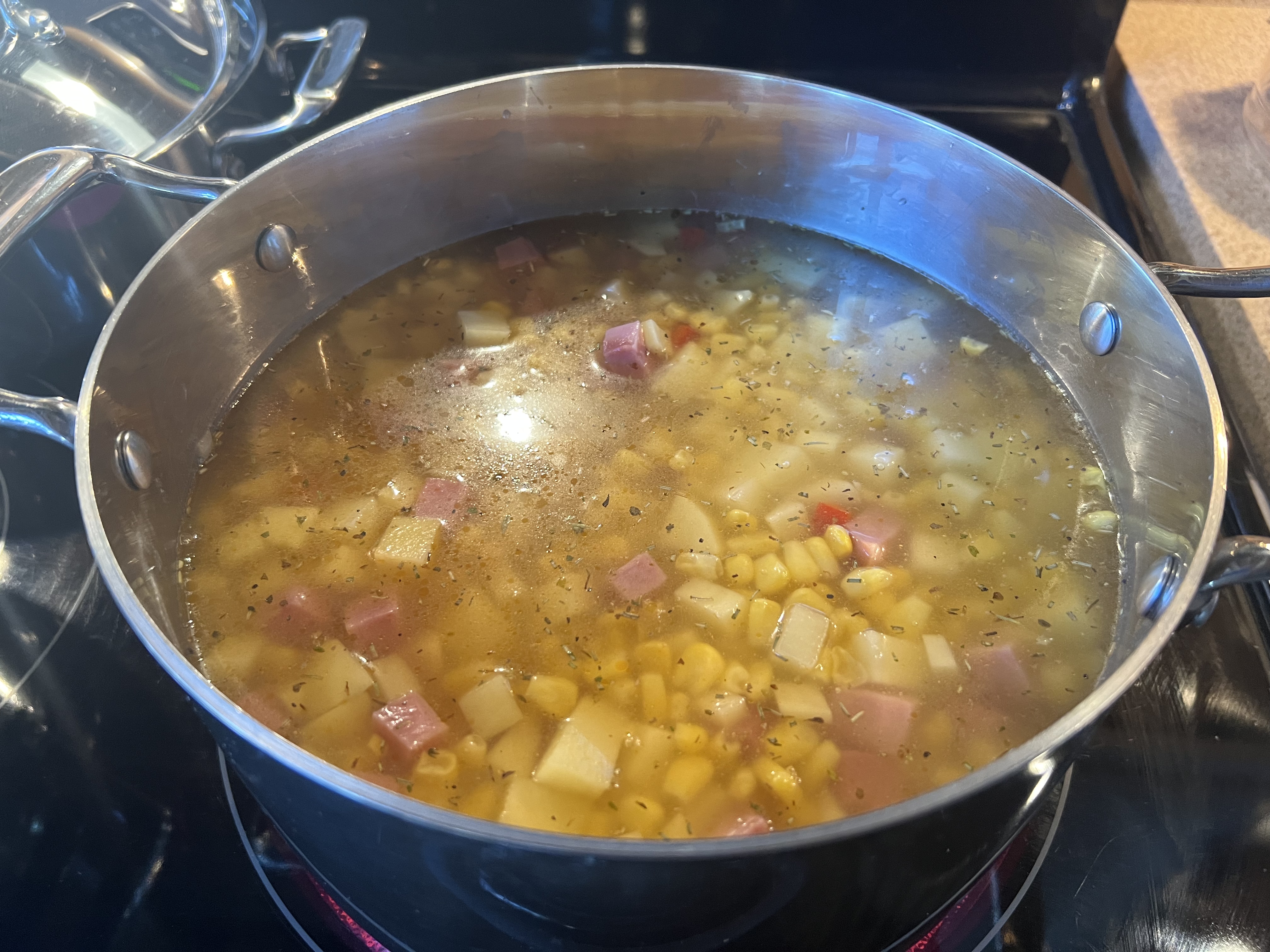 Ham And Corn Chowder