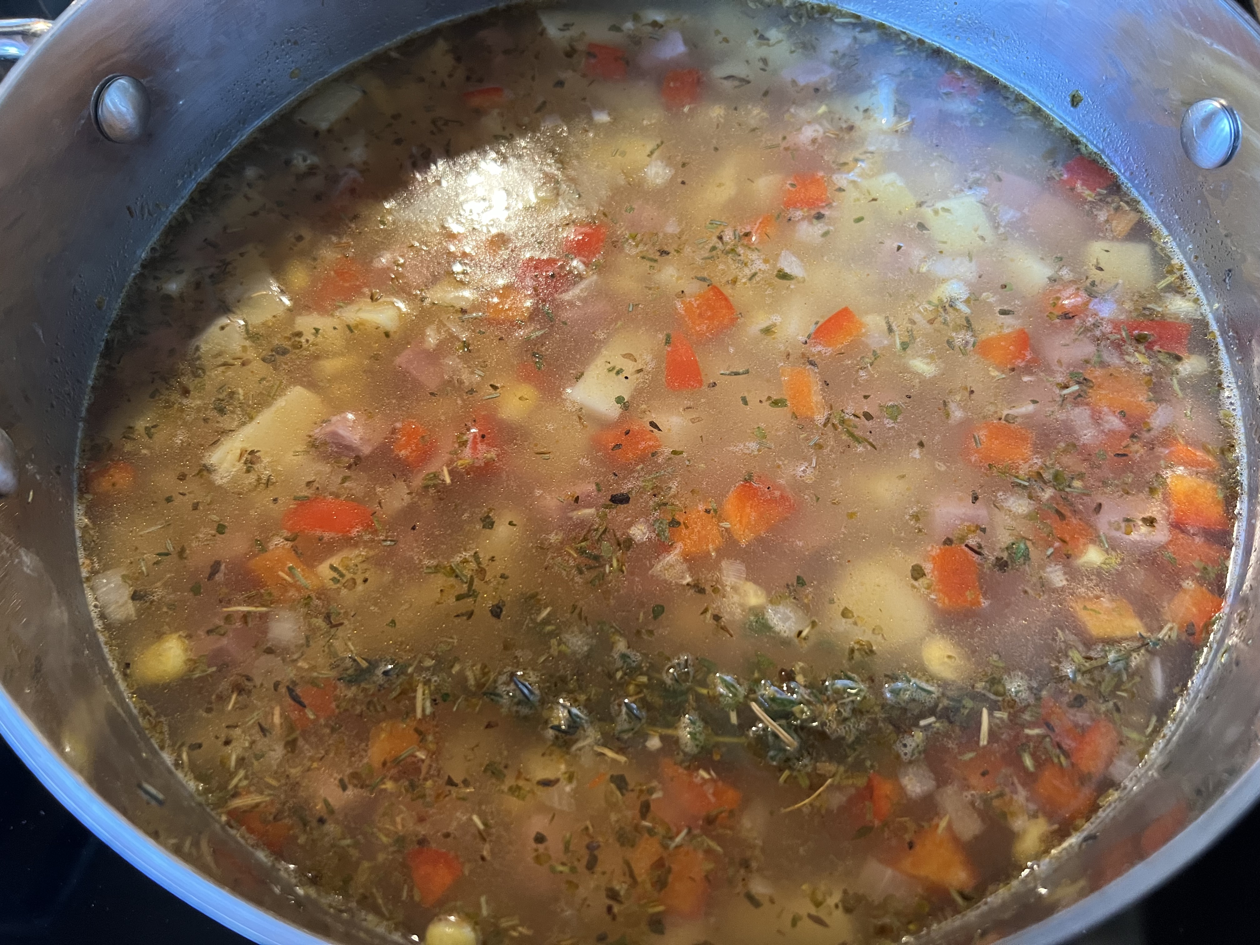 Ham And Corn Chowder
