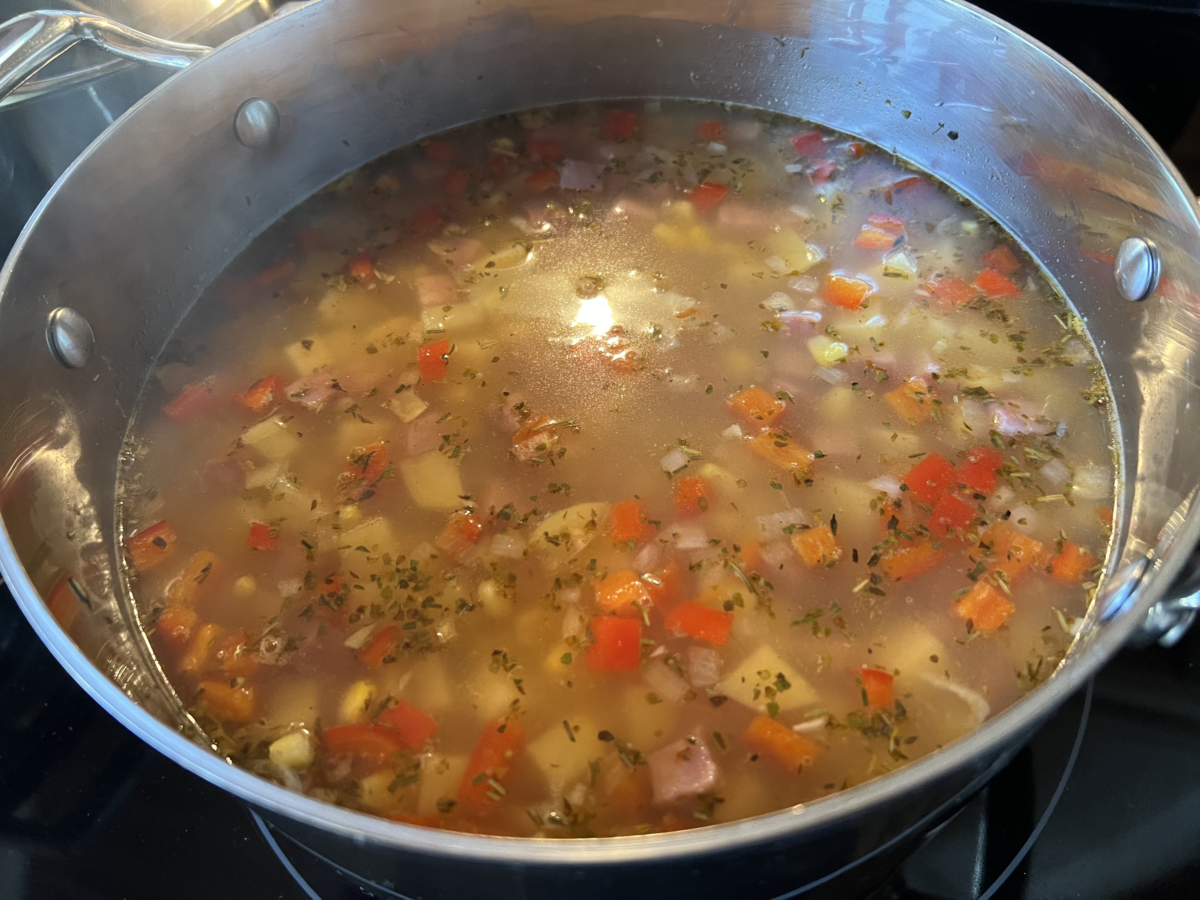 Ham And Corn Chowder