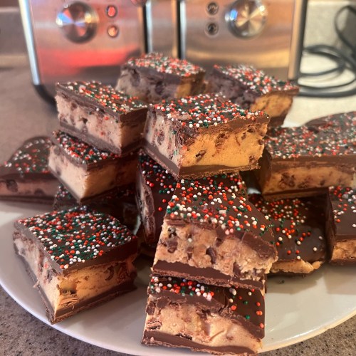 Chocolate Chip Cookie Dough Bars