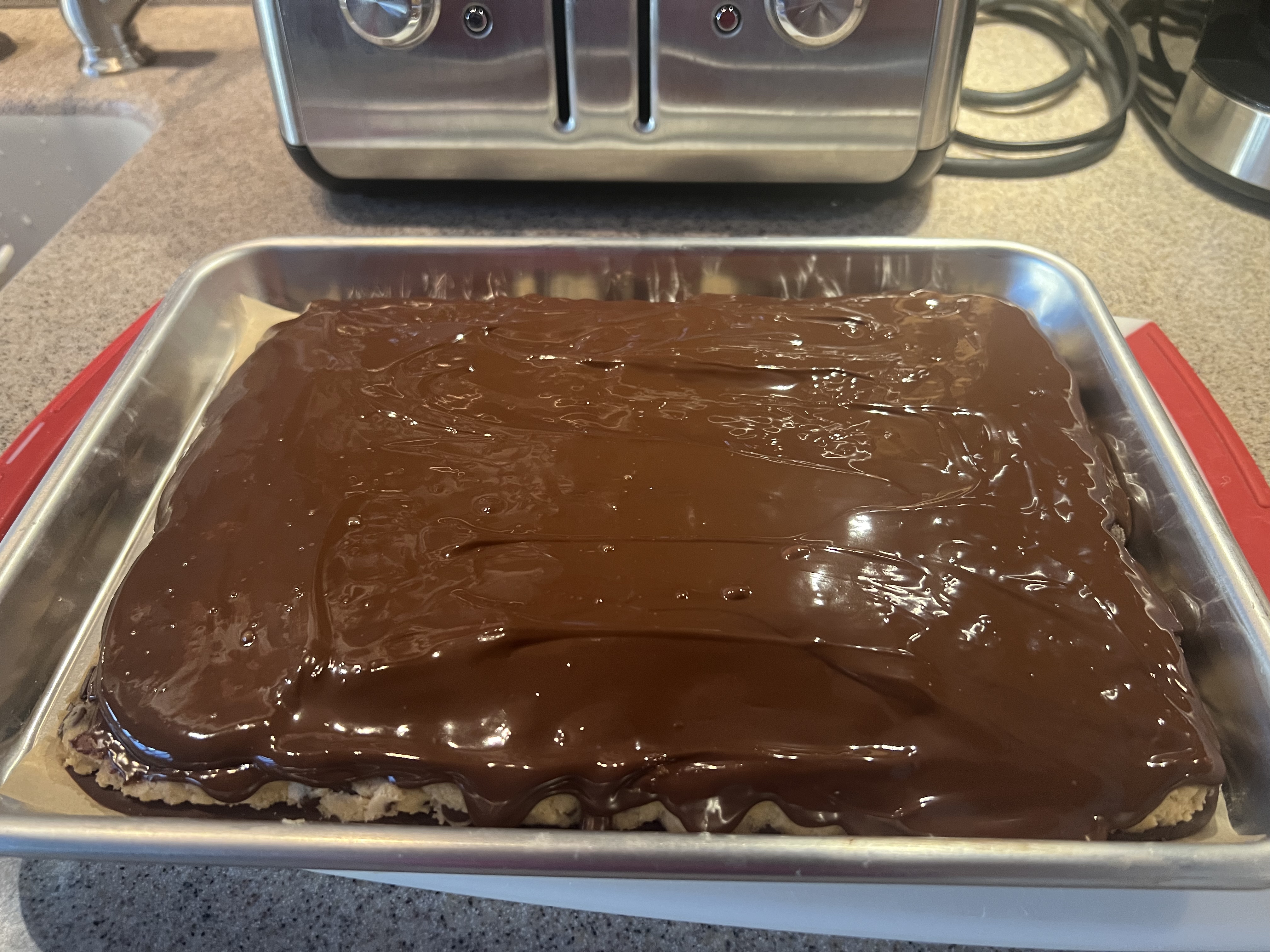 Chocolate Chip Cookie Dough Bars