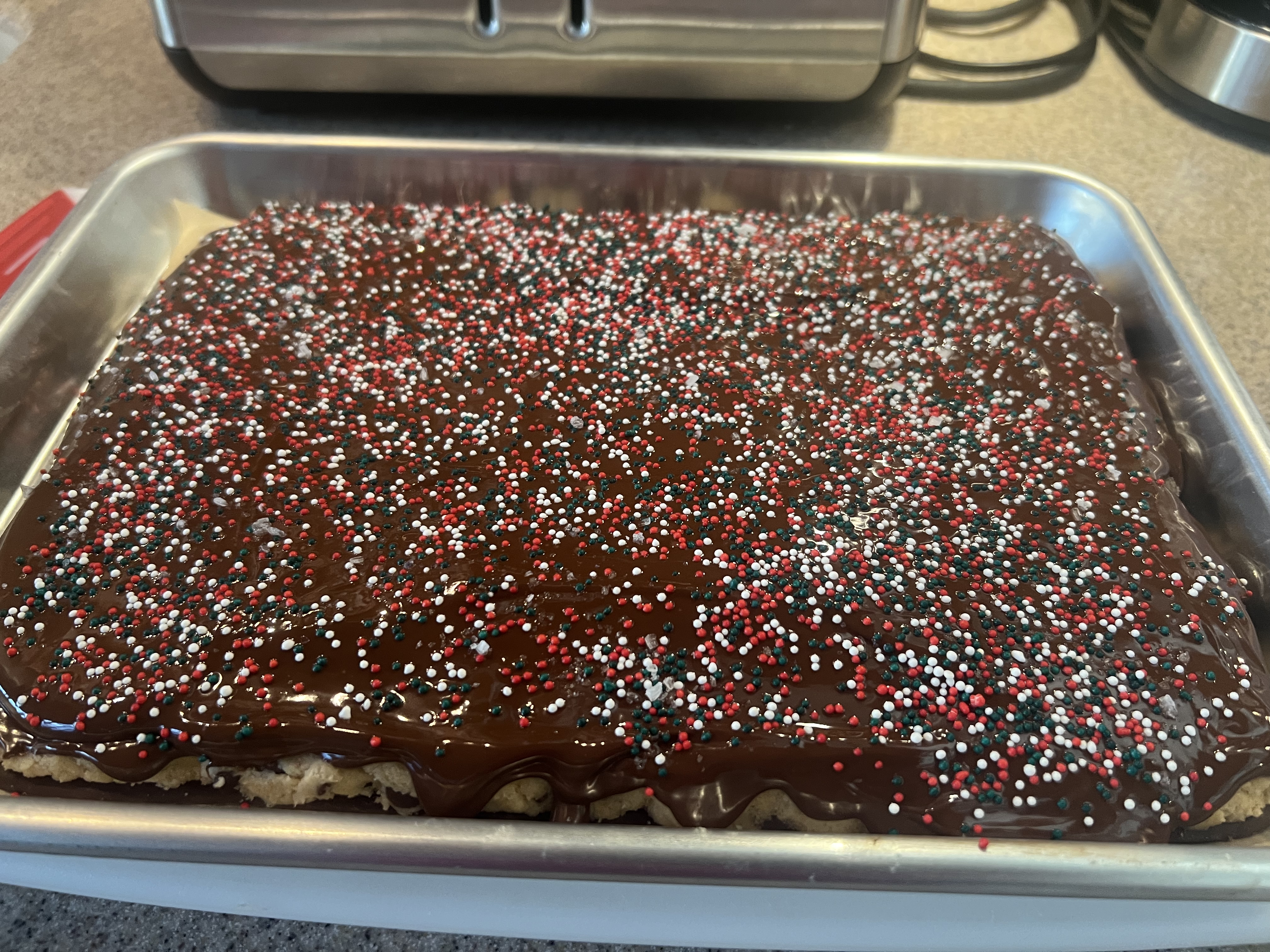 Chocolate Chip Cookie Dough Bars