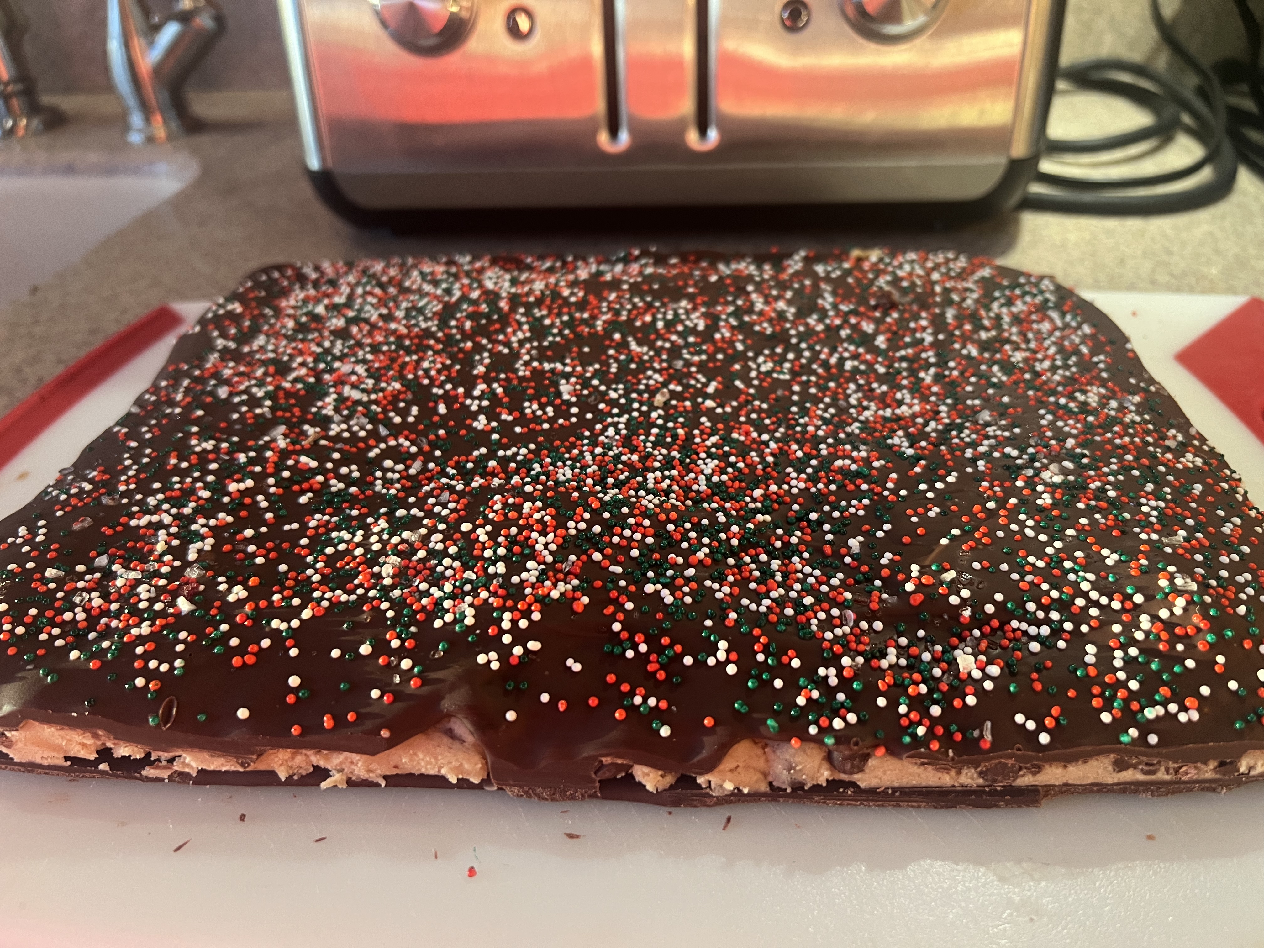 Chocolate Chip Cookie Dough Bars