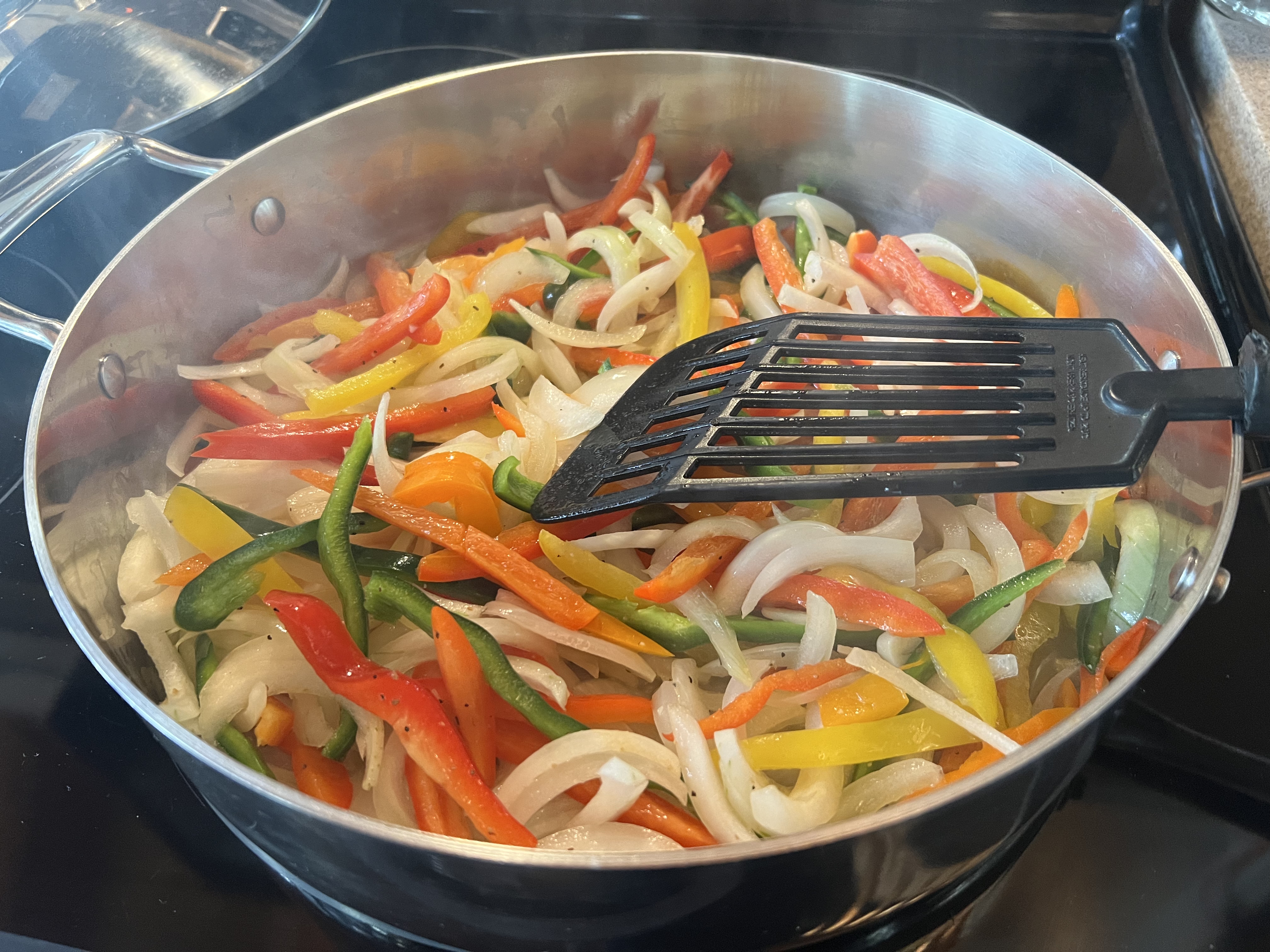 Chicken Fajita Stuffed Puff Pastry 