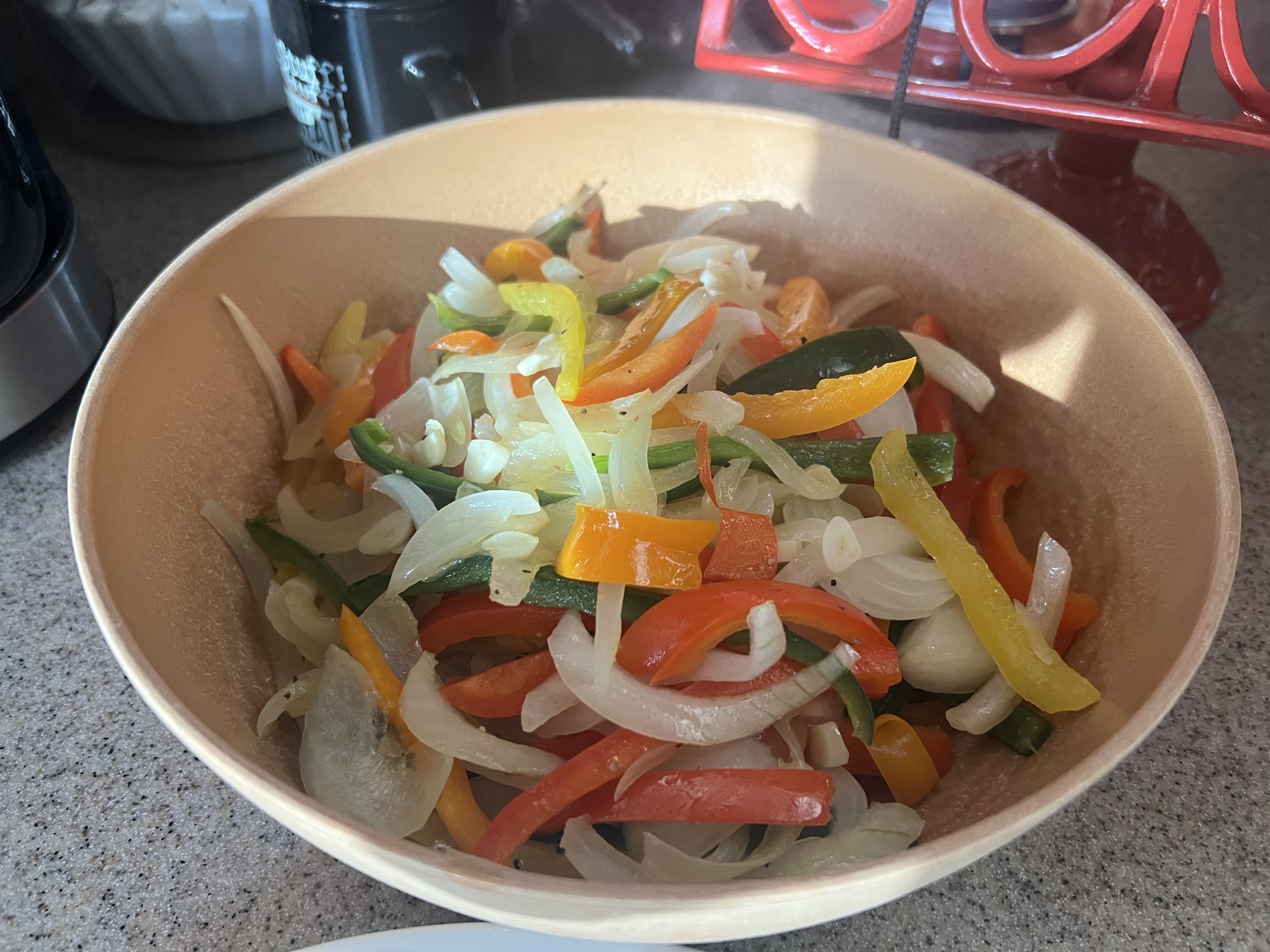 Chicken Fajita Stuffed Puff Pastry 