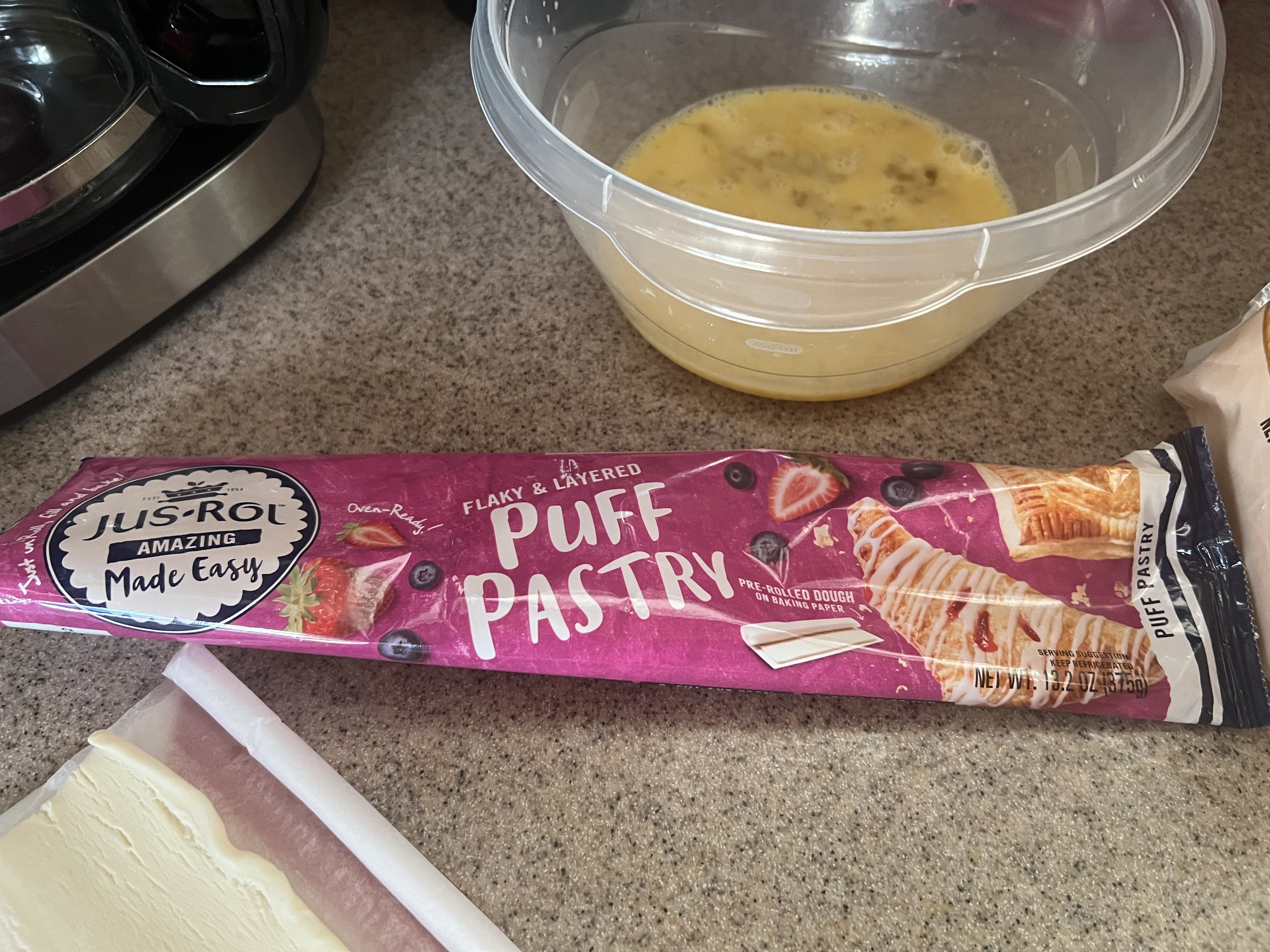 Chicken Fajita Stuffed Puff Pastry 